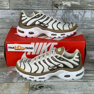 Nike Air Max Plus Premium Pale Ivory/Metallic Gold